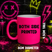 Dyslexics Are Teople Poo – Funny Neon Mug | 4 Colours
