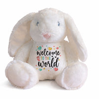 Welcome to The World Baby Bunny – Standard or Personalised