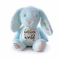 Welcome to The World Baby Bunny – Standard or Personalised