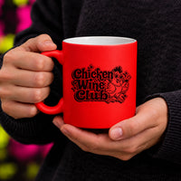 chicken wine club viral trending chicken wine mug neon
